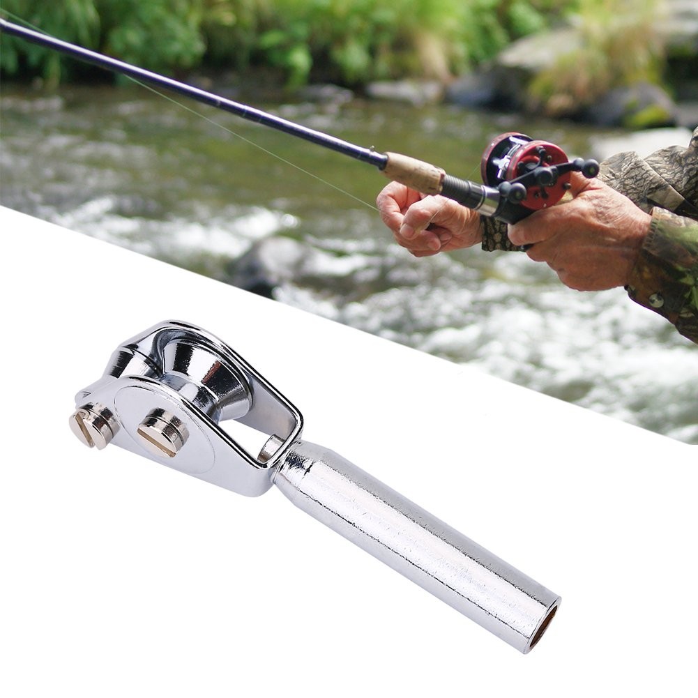 Fishing Rod Tips, Stainless Steel Roller Tip Guide Tackle Accessory 5/6/7/8mm…