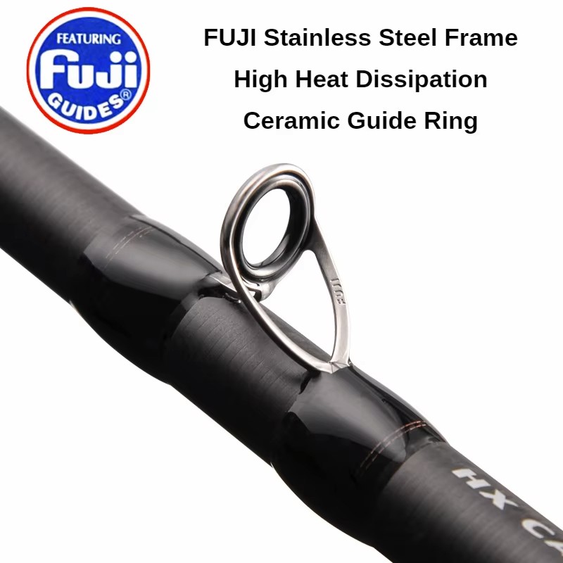 PURELURE WILD 1-Piece Fast Spinning Casting Lure Fishing Rod Lightweight