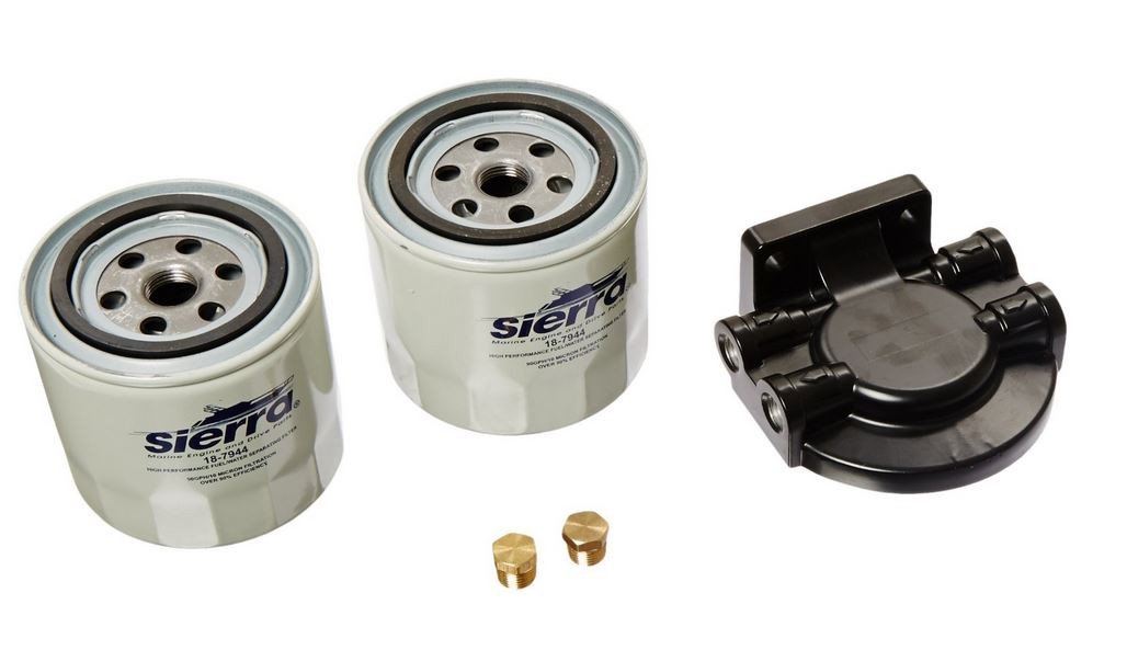 Sierra International 18-7983-2 10 Micron Marine Fuel Filter Kit for Fuel Inje…