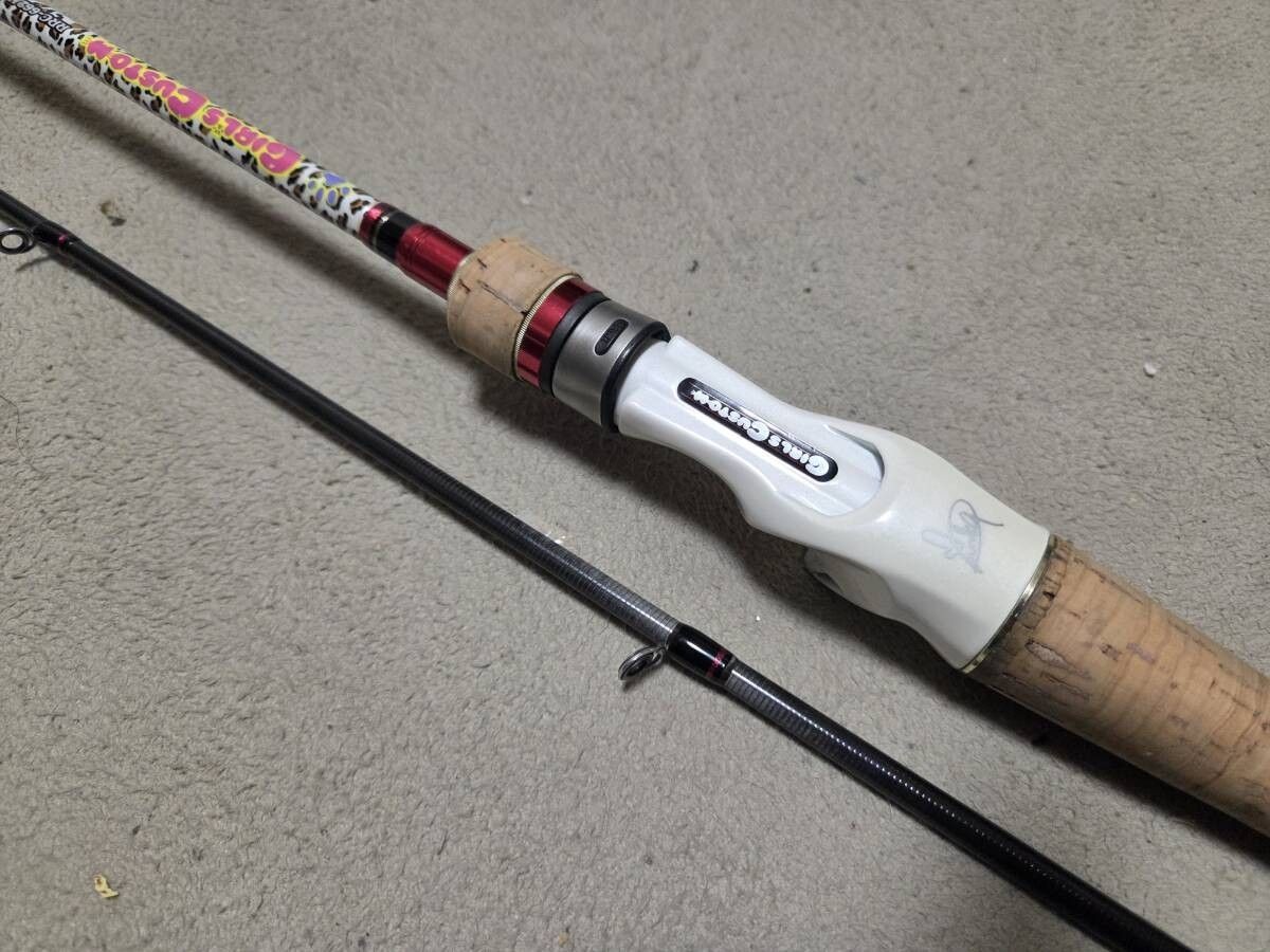 Extremely rare rod, limited edition Major Craft RRC-662M Girls Custom