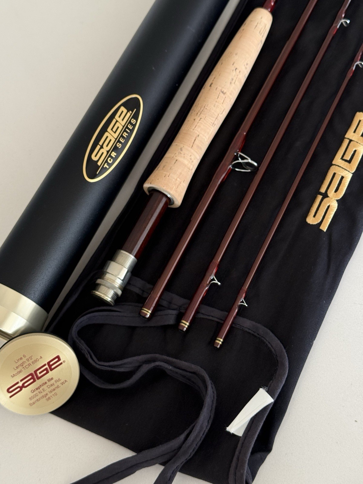 **BEAUTIFUL** 🔥 SAGE TCR 6wt. 9’ft~4pc FlyRod!!! 🔥