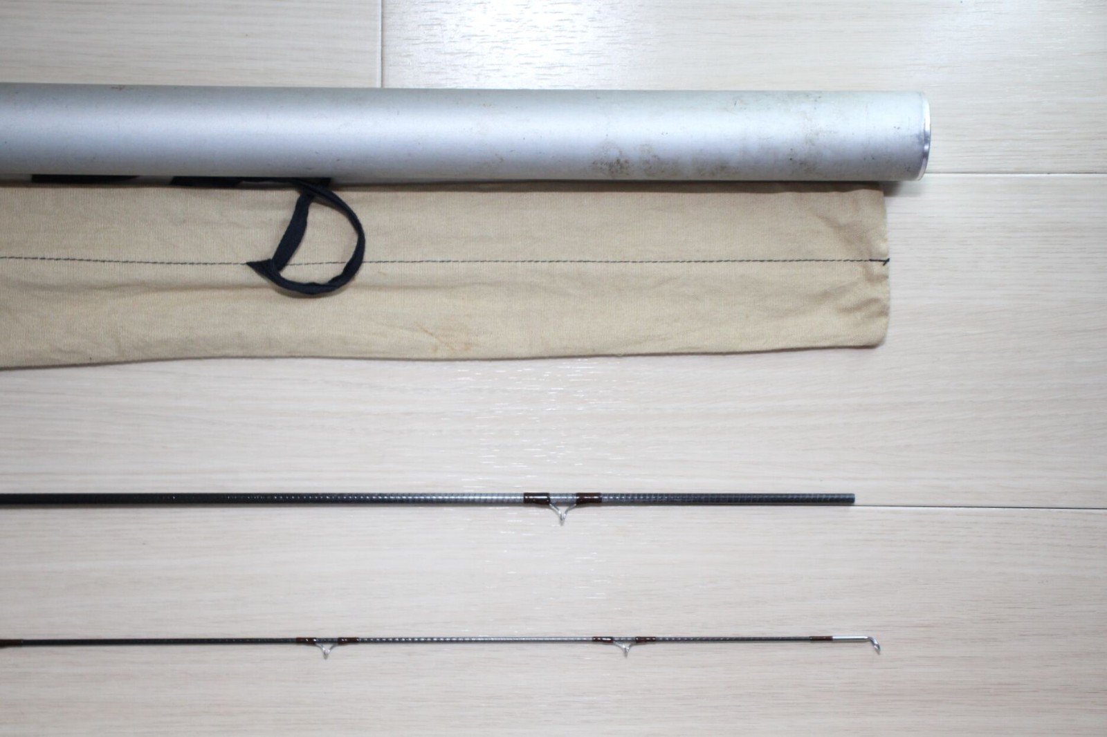 Vintage Orvis Mark II 7’6″ 3wt Fly Rod 2pc Tiemco Japan 1.5oz M145
