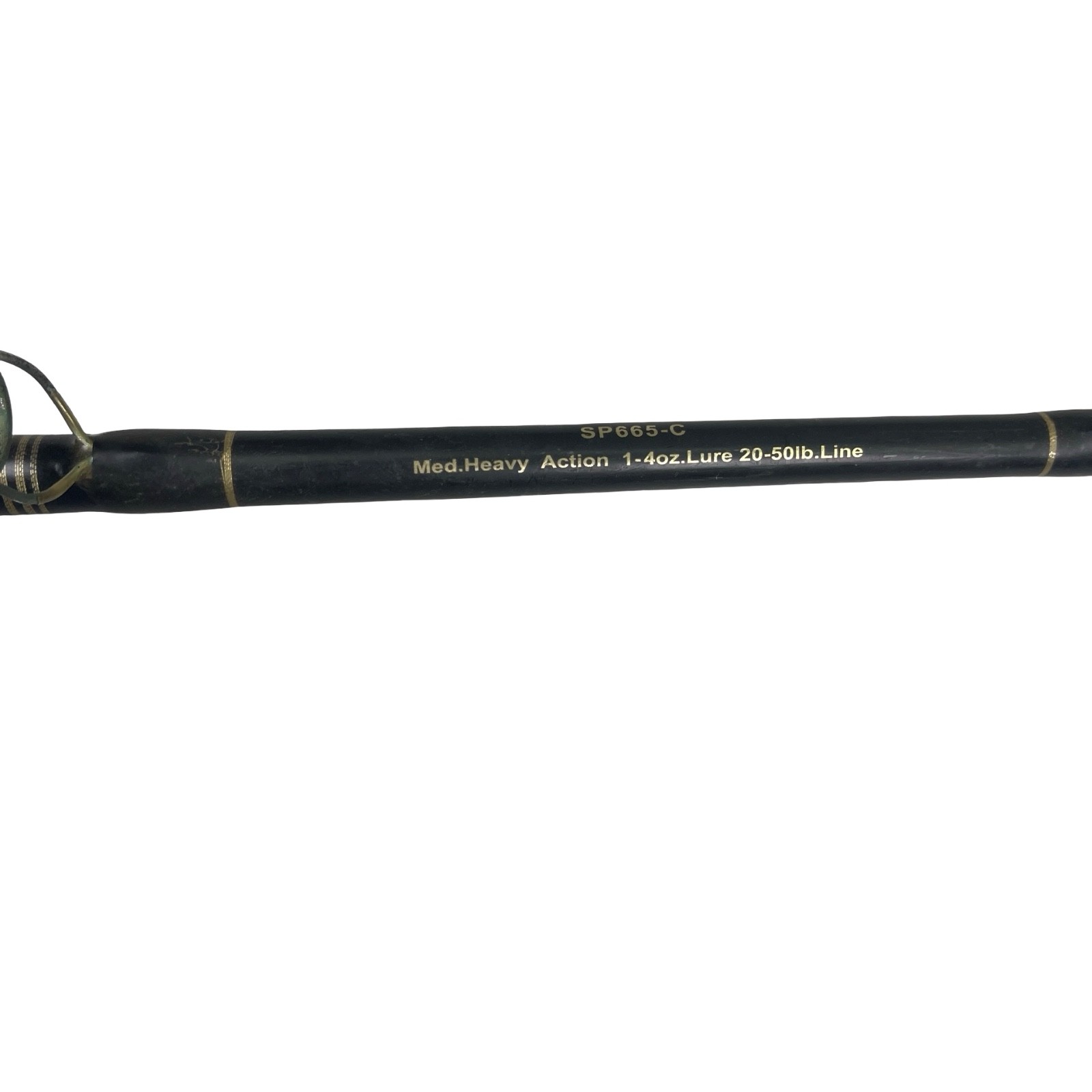 Vintage Sabre Pacifica Stroker SP665 6’ 6” Ocean Fishing Rod Med Heavy Action