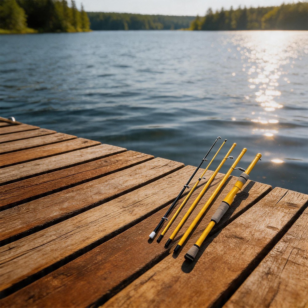 Lightweight for 2.1m Carbon Fishing Rod 4 Section for Saltwater Freshwater Use