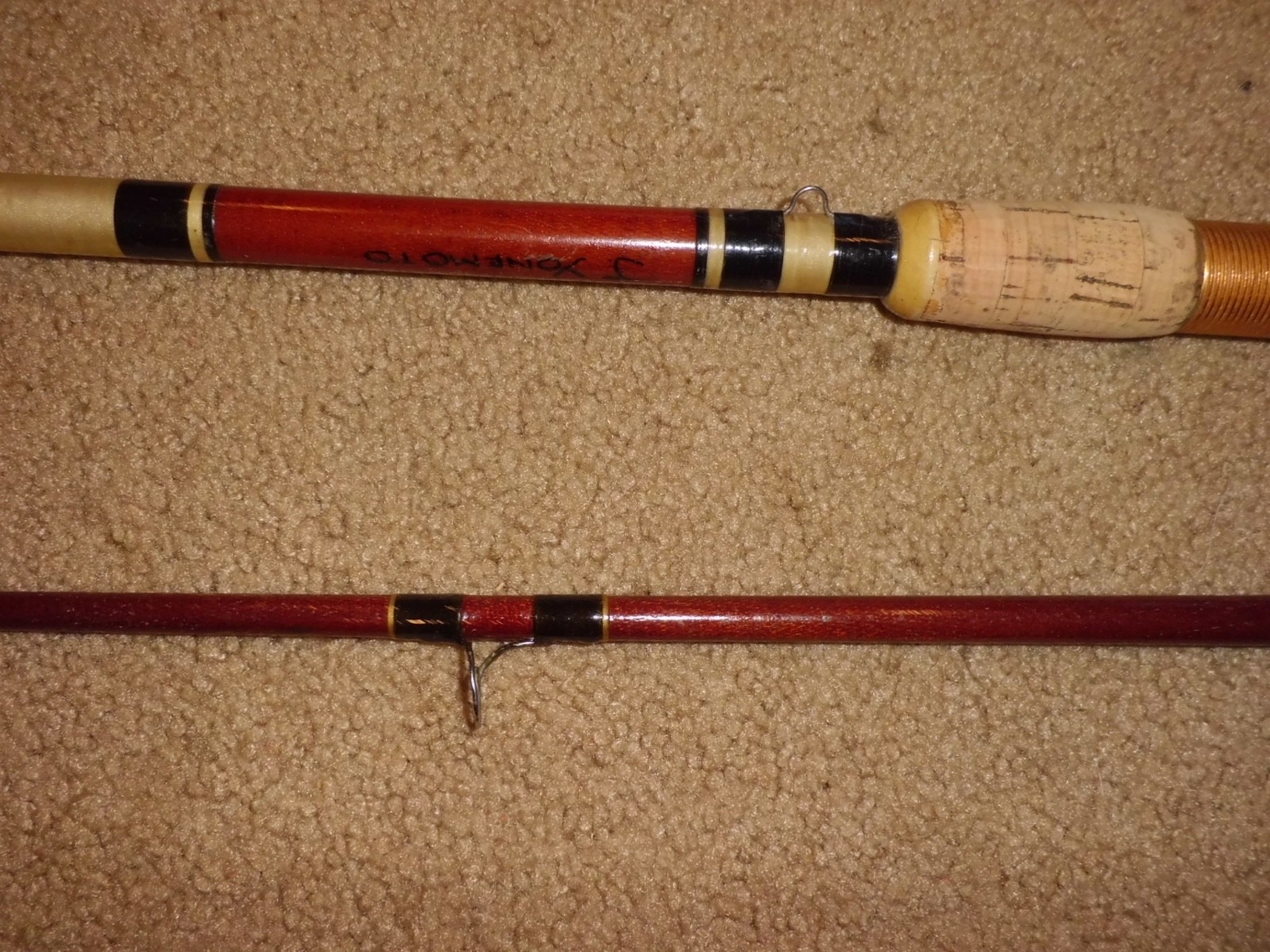 Vintage Custom SILAFLEX Light Steelhead/Salmon Spinning 9′ Rod made in USA