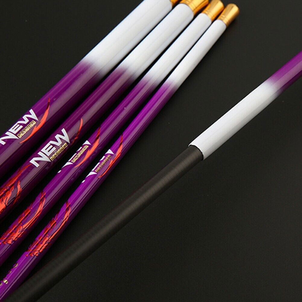 Hobbuy Telescopic Carbon Fiber Stream Rod Durable and Portable Fishing Hand Rod