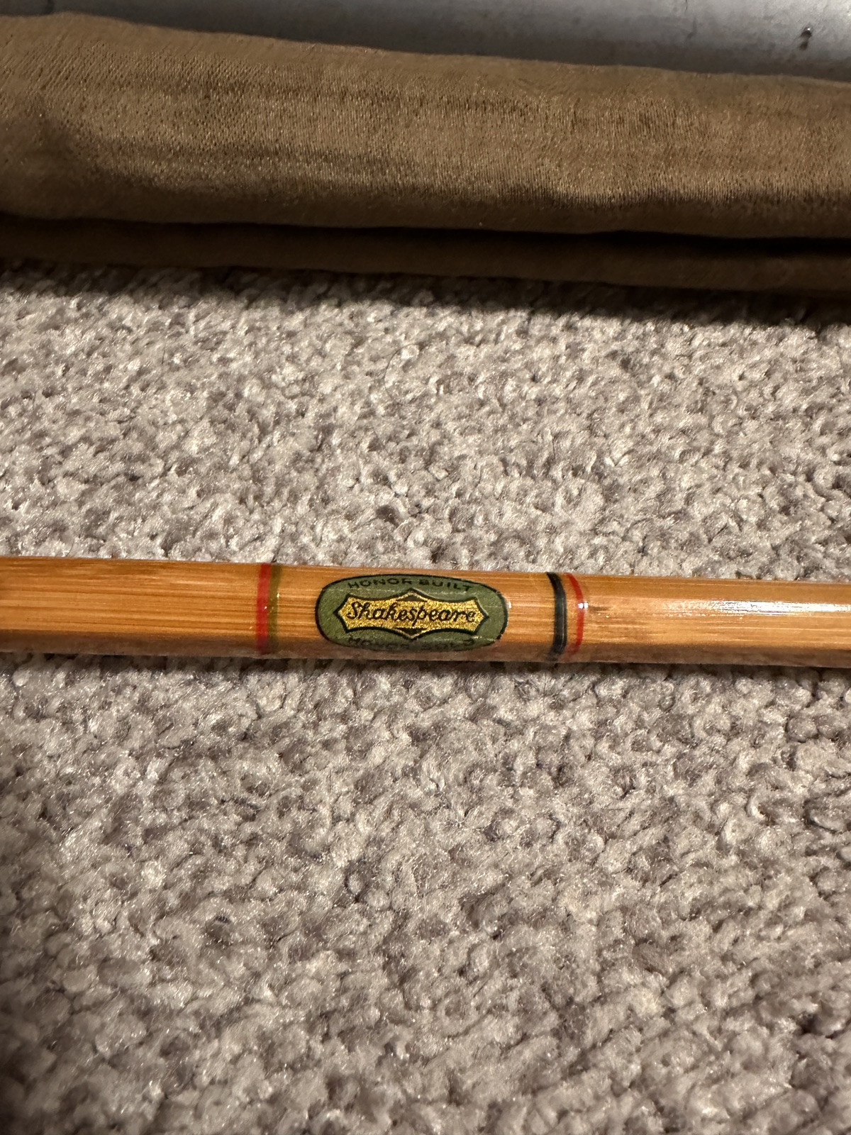 Shakespeare Split Cane Bamboo Fly Rod – 8 1/2’ – 3 Pc