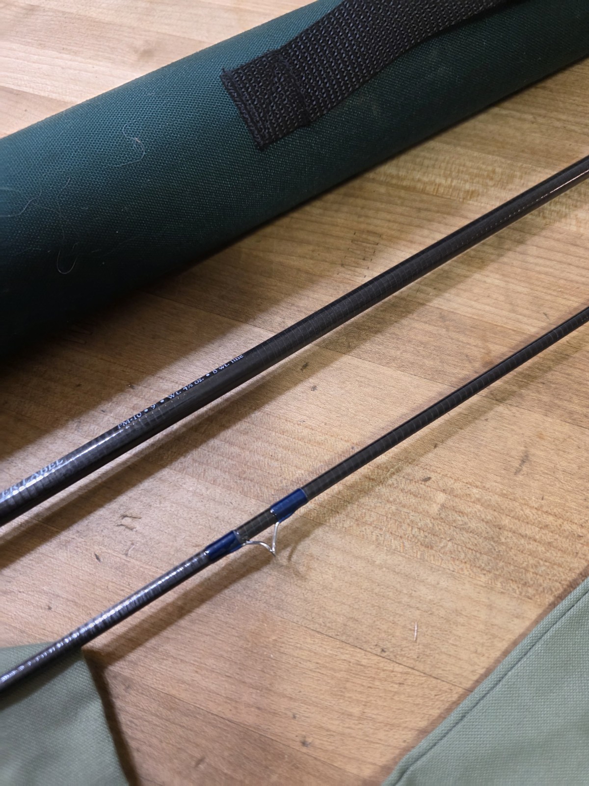 Orvis Sulver Label PM-10 Fly Fishing Rod 9’ wt 4 7/8 Oz 8 Wt With Sock And Tube