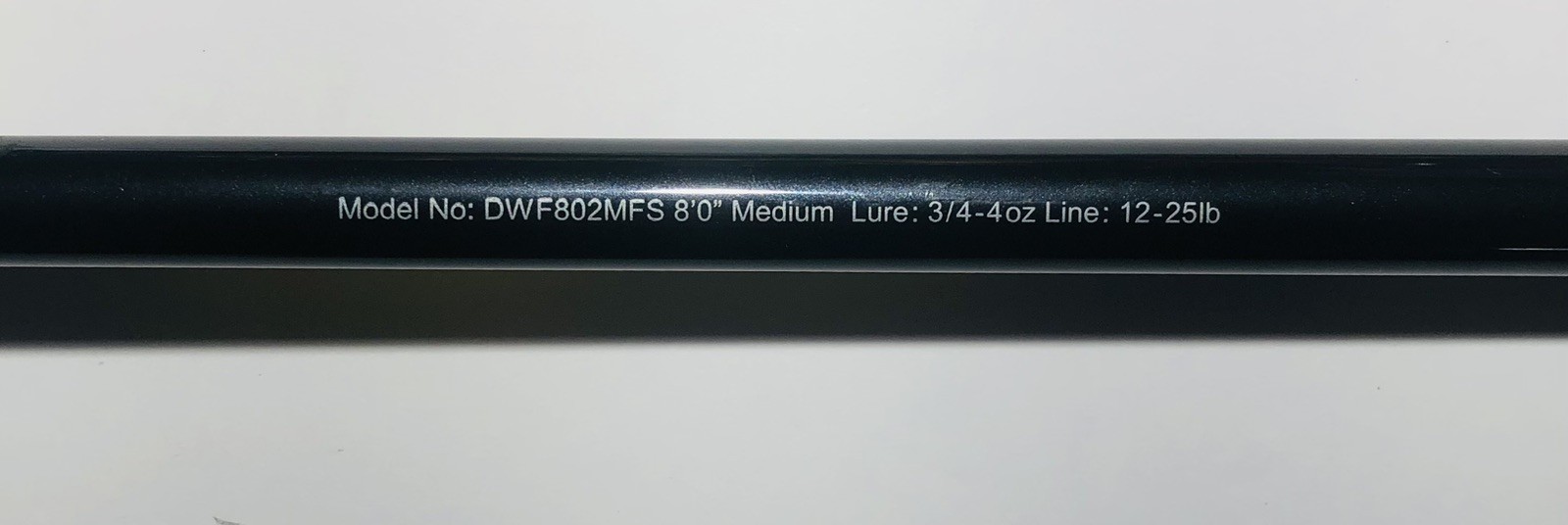 DAIWA D WAVE (DWA F802 MFS) 8’0″ 2 PC Med 12-25LB Spinning Rod & 4500 Reel New