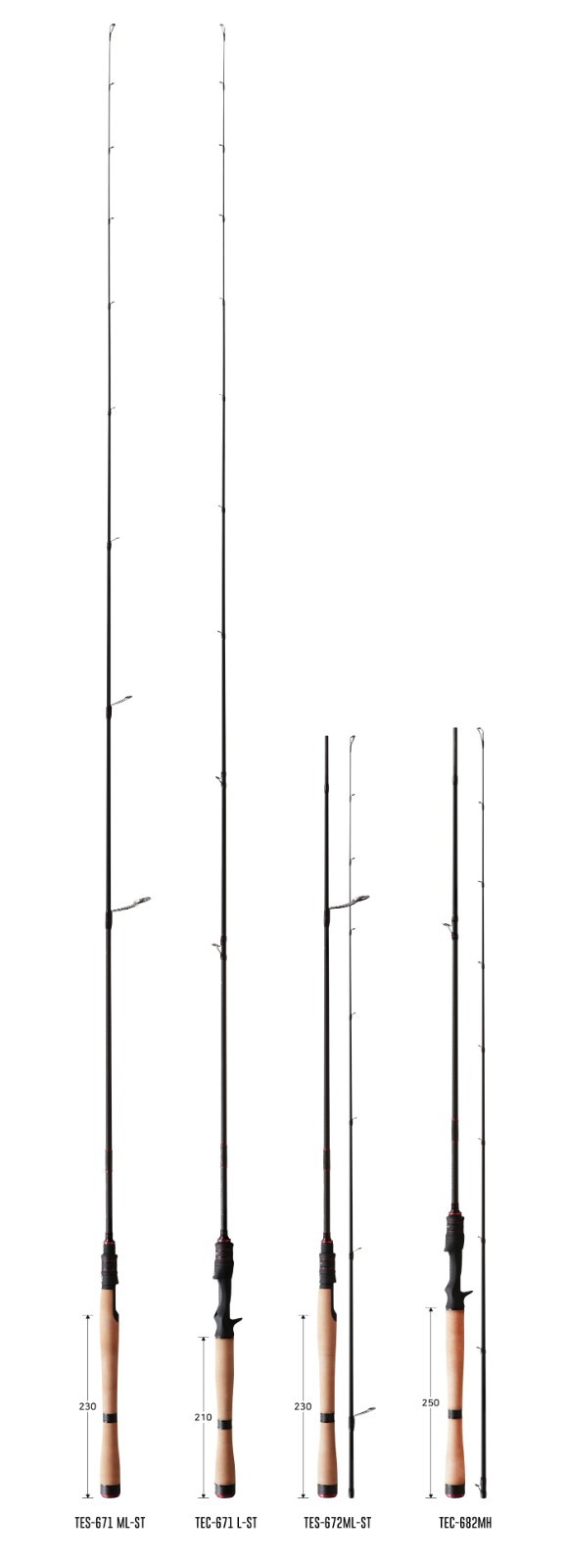 NS BLACKHOLE TARANTULA EDGE BASS ROD