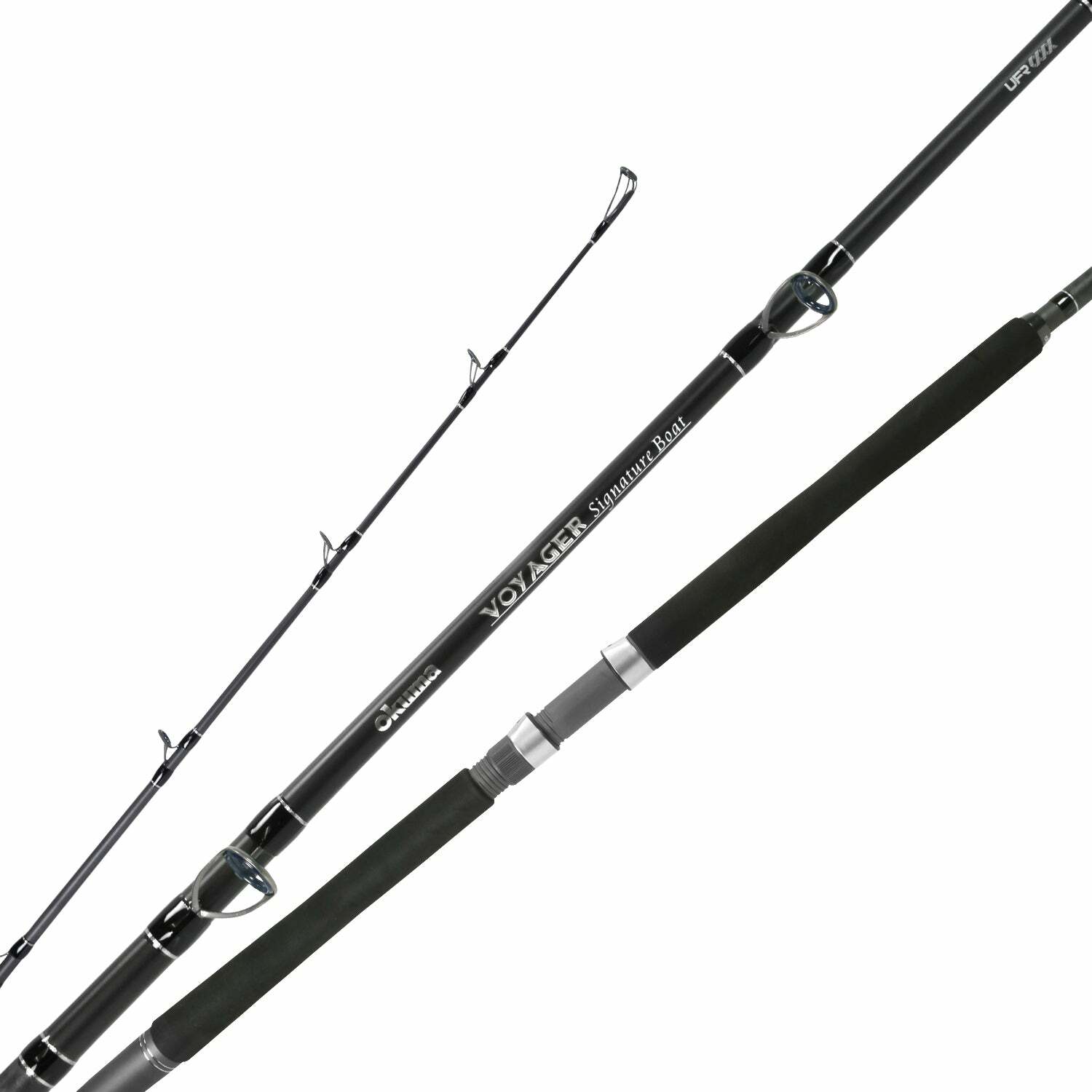Okuma Voyager Signature Boat Rod 7′ 0″ 3-Pc W/Soft Case 2 Rod Tips VSB-S-703M-MH
