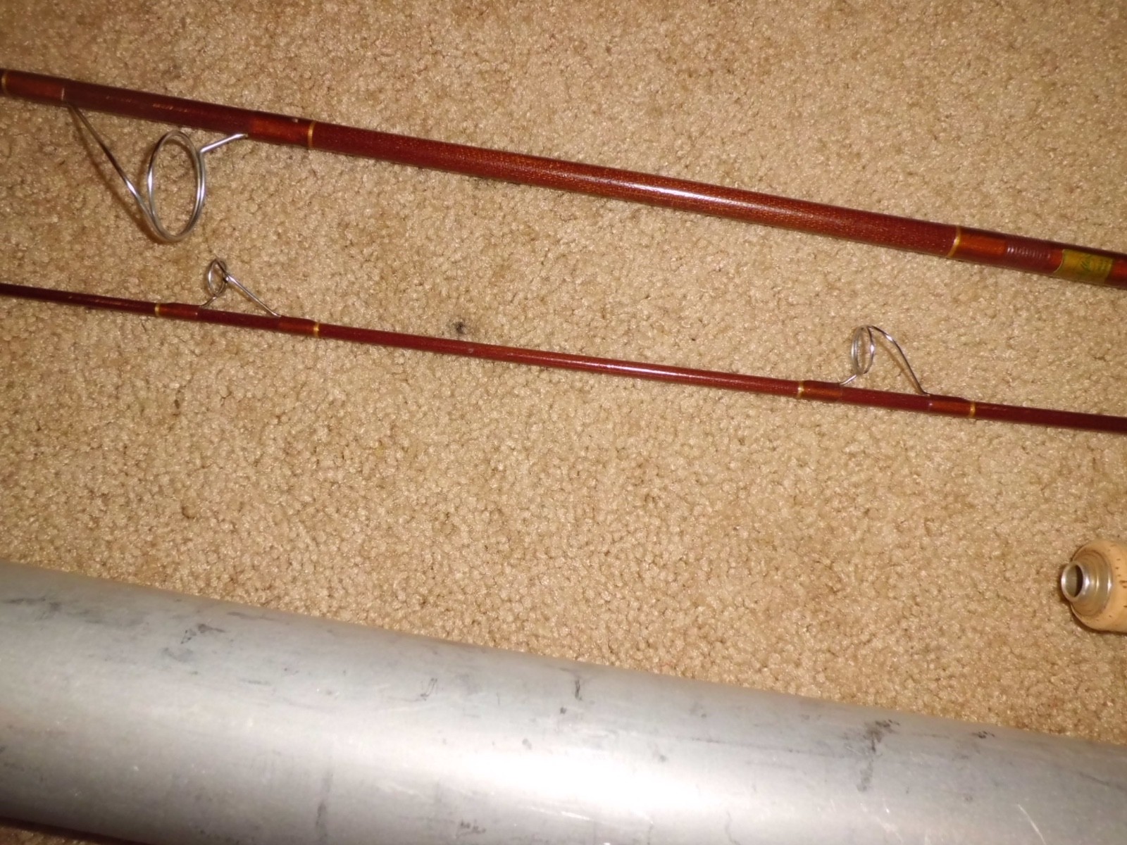 Vintage SILAFLEX SP65RF-2 Spinning 7’6″ Rod made in USA- 6-12 lb test