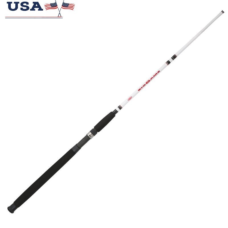Inshore Big Game Casting Rod 76 Inch Fiberglass Durable 10-20LB Line Rating New