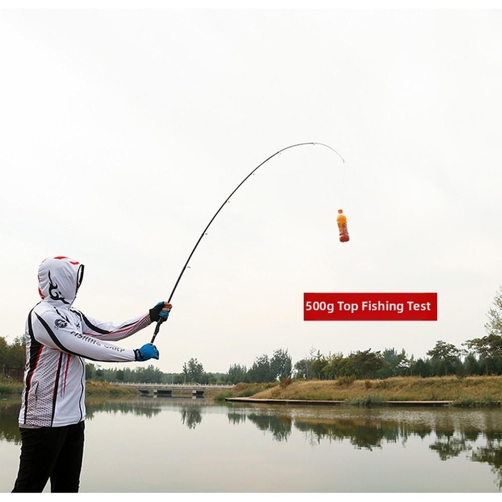 Lightweight Carbon Telescopic Fishing Rod 43cm for Sea and Boat Fishing