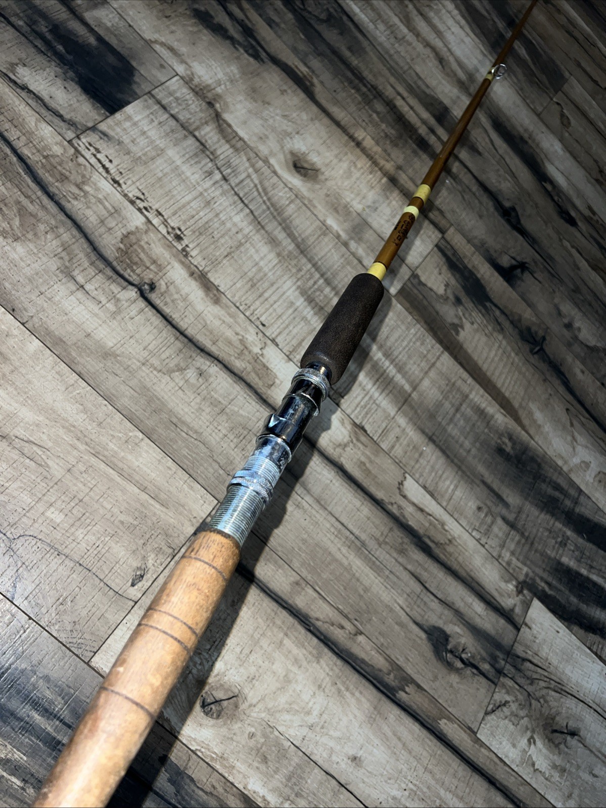 Vintage St. Croix Bait/Trolling 8.5’ 1pc Deluxe Rod Tobacco-Fiber 12BT-86LT-D