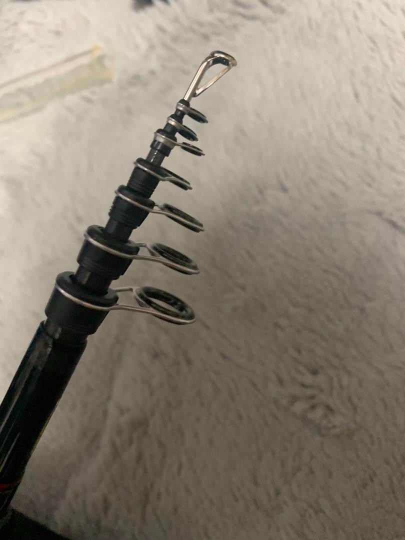 Daiwa CROSSBEAT SW 666TUL Fishing rod 1.98m color black outdoor leisure unisex