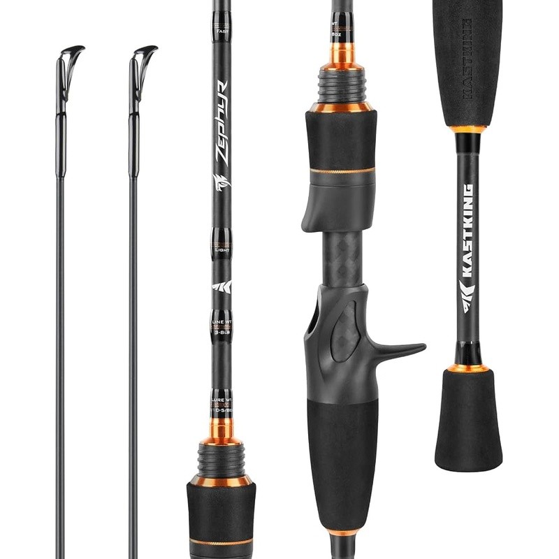 Zephyr Finesse Fishing Rod Ultra-Light Casting Sensitive Twin-Tip Travel Rod New