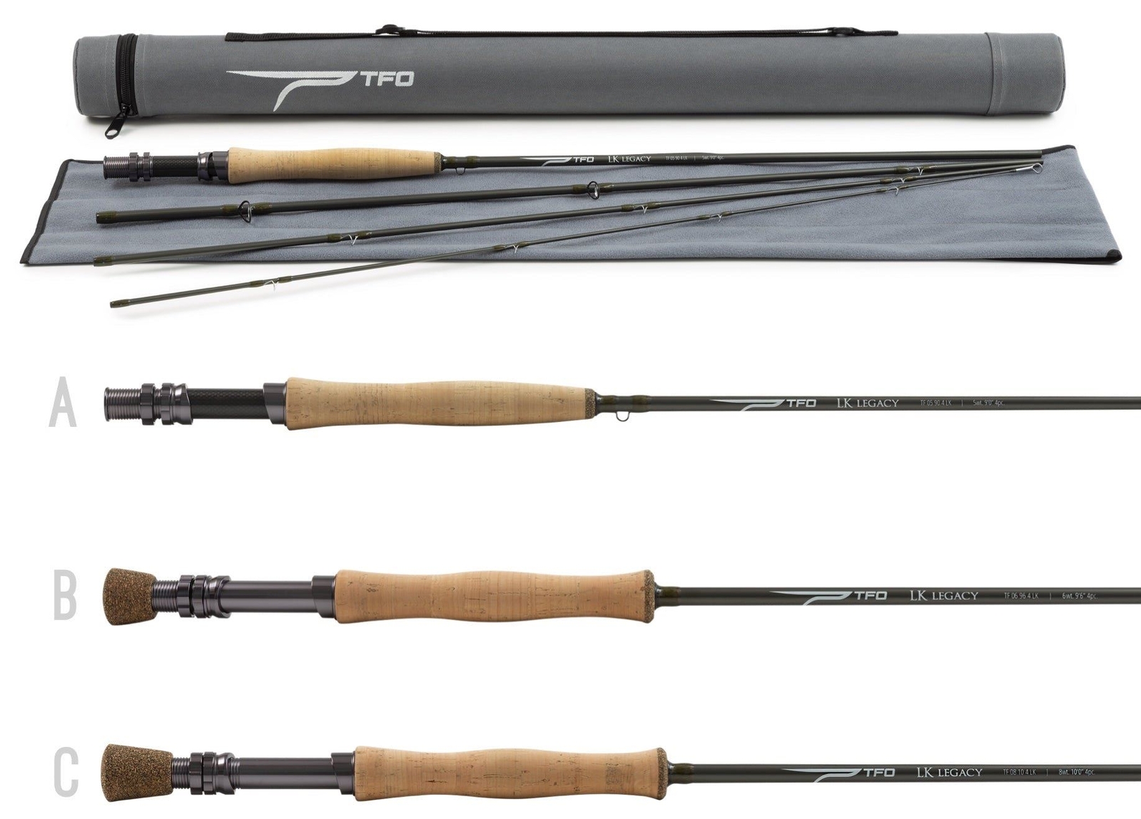 TFO LK Legacy 6wt 9’0″ FW Saltwater Fly Rod | Lifetime Warranty – FREE SHIPPING