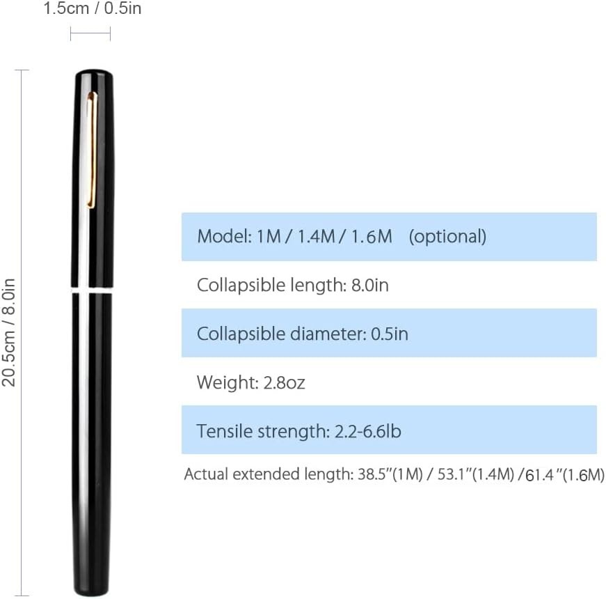 Compact 39-Inch Fishing Pole with Comfortable EVA Handle & Smooth Spinning Reel