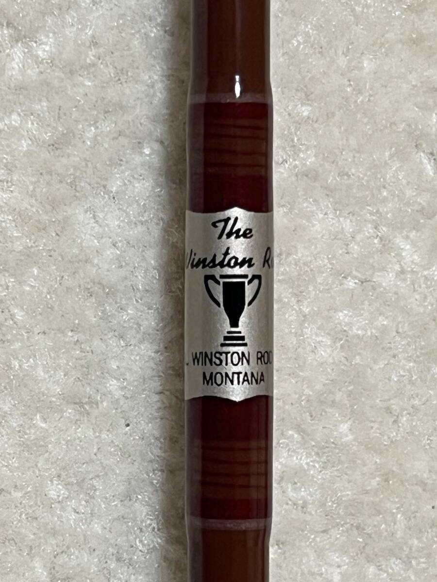 R.L.Winston Retro #3 3pc White Teg Glass Rod with Original Tube Bag RLWinston