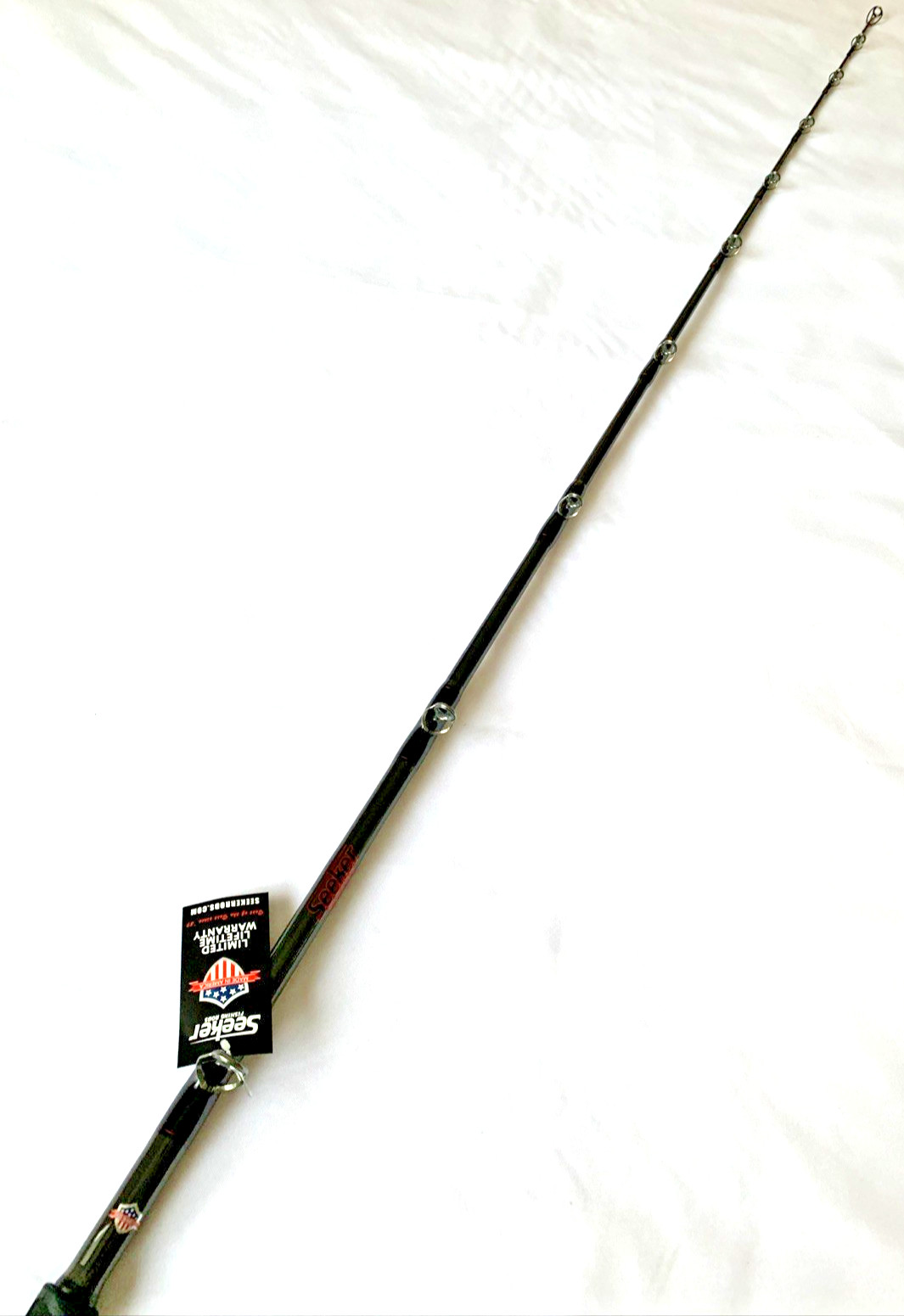 Seeker SSR8040-8’ Seeker Special Rod 30-50Lb Wahoo Jig And Bombs Fishing Rod USA