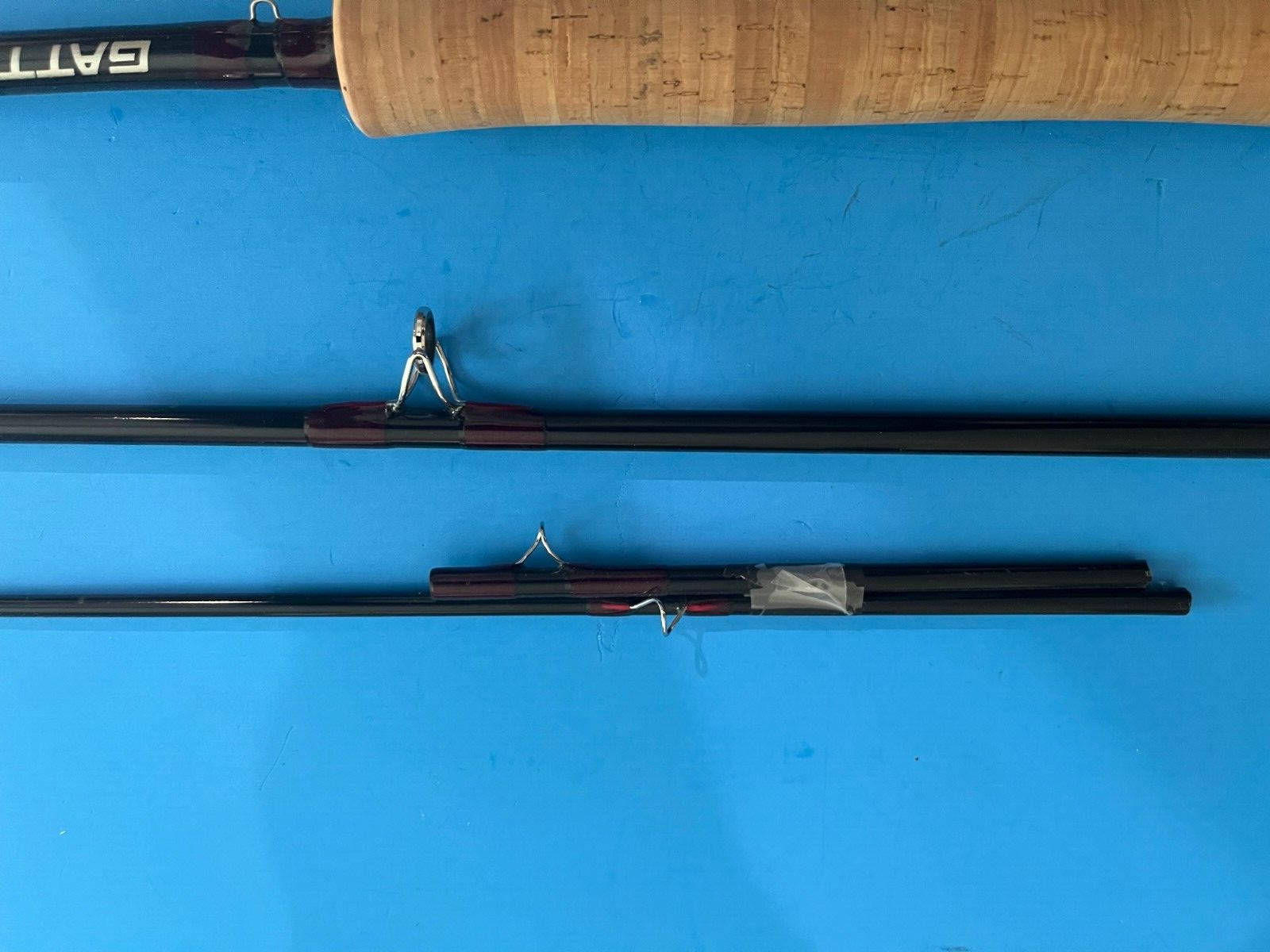 GATTI FR910 FLY ROD / 10 ft 9 WT. / 3 PIECE + rod-broken tip-
