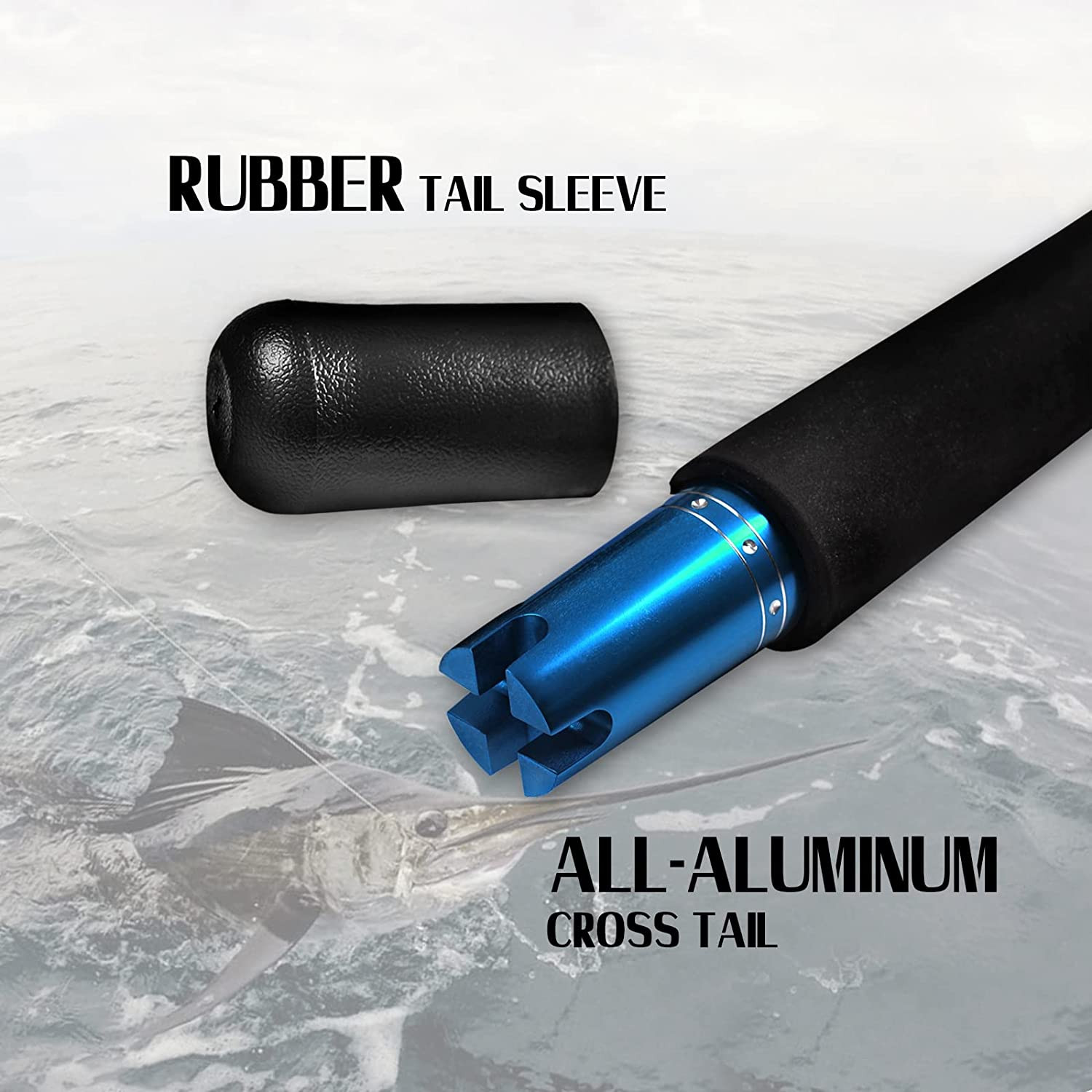 Saltwater Graphite Glass Jig Jigging Casting Rod Deep Sea Offshore Fishing Pole