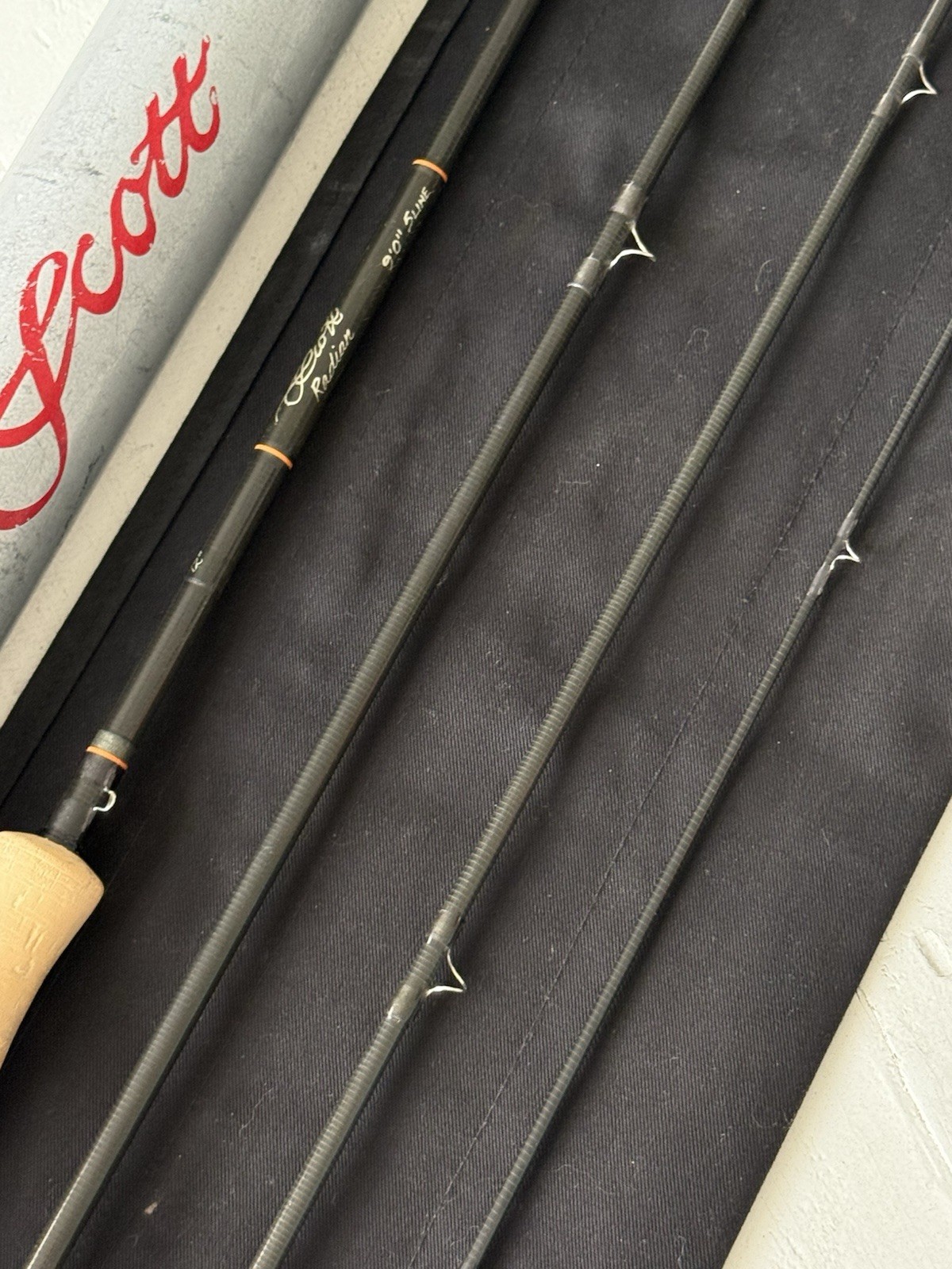 **BEAUTIFUL** 🔥 SCOTT RADIAN 5wt. 9’ft~4pc FlyRod!! 🔥~LEGENDARY~🔥