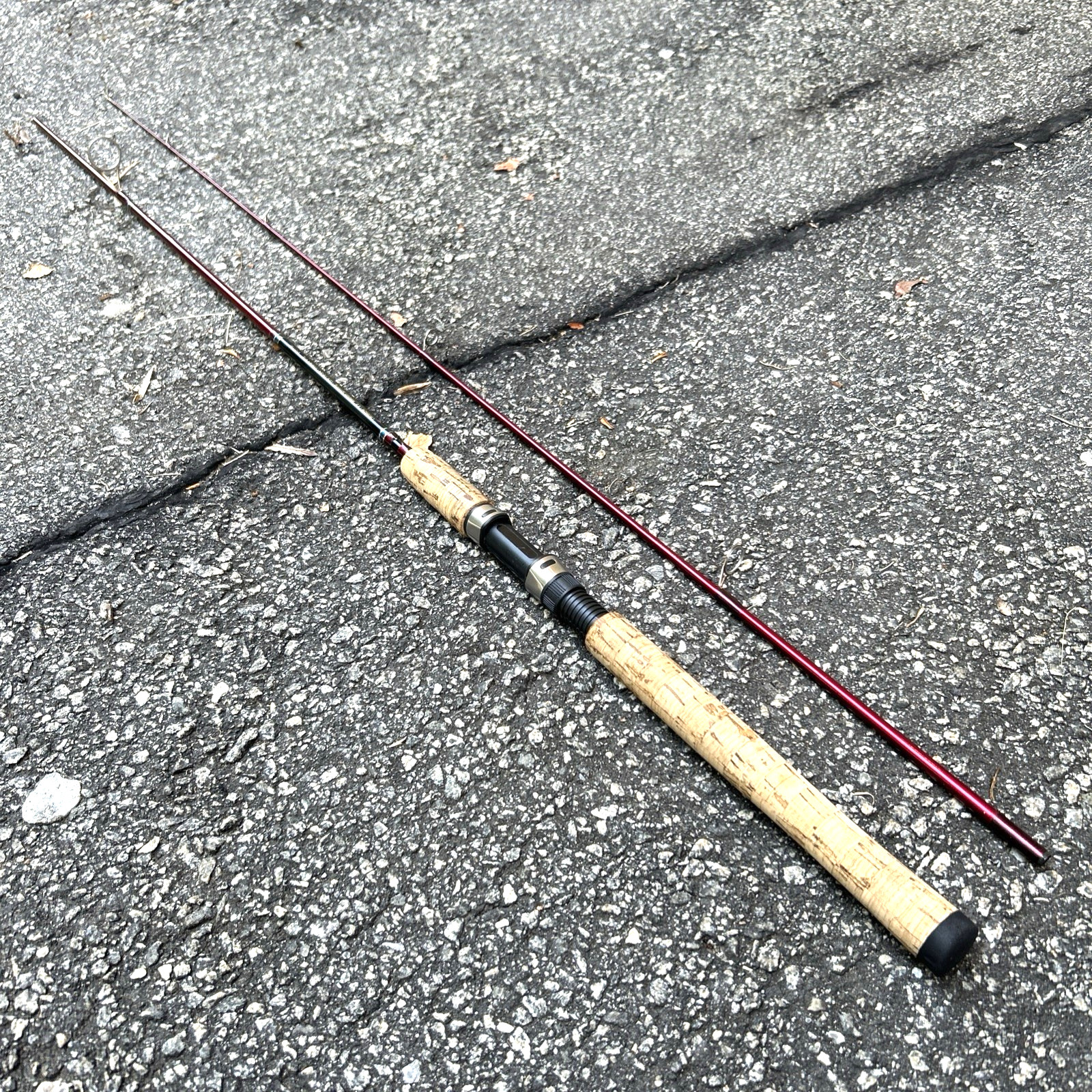 Berkley Cherrywood Graphite Rod 6’ 6″ Medium Spinning Rod Lure 1/8-3/4 CWS662M