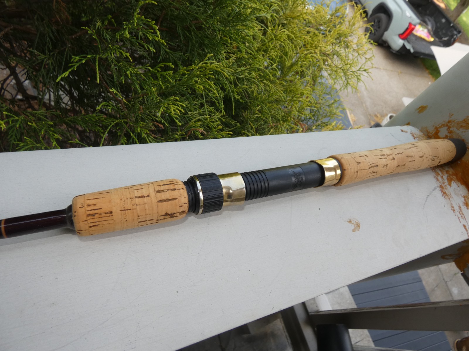 RARE VTG FENWICK HMG IRON HAWK USA MADE H959H 1 PC 5.75′ SPINNING FISHING ROD