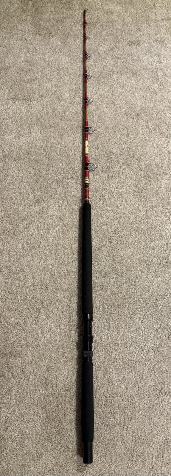 **RARE** Yo’s Custom Wrapped Calstar T660XH Conventional Saltwater Fishing Rod