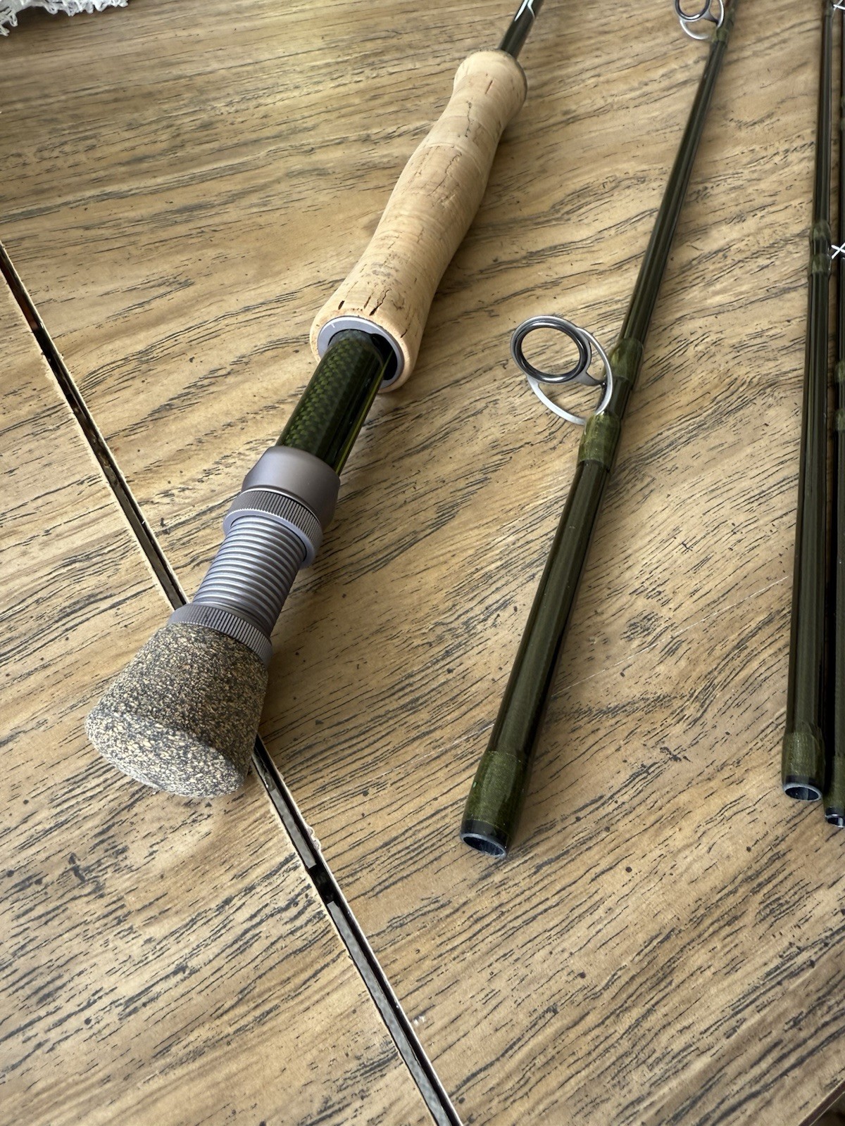 TFO Axiom II TF 07 90 4 A2 / 7wt 9ft 4pc Fly Fishing Rod