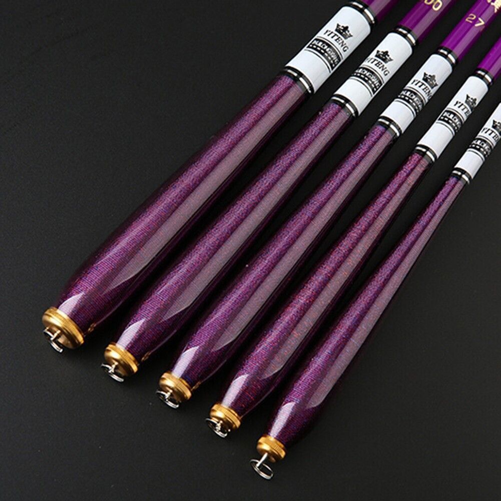 Hobbuy Telescopic Carbon Fiber Stream Rod Durable and Portable Fishing Hand Rod