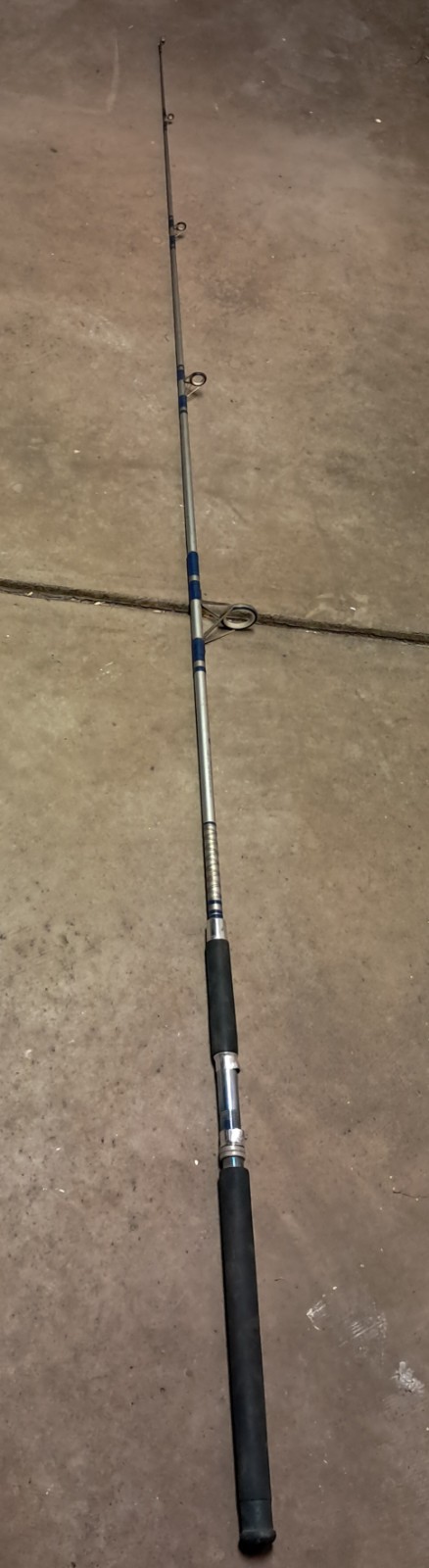 Master Silver Series 3200 Fishing Rod Silver Blue