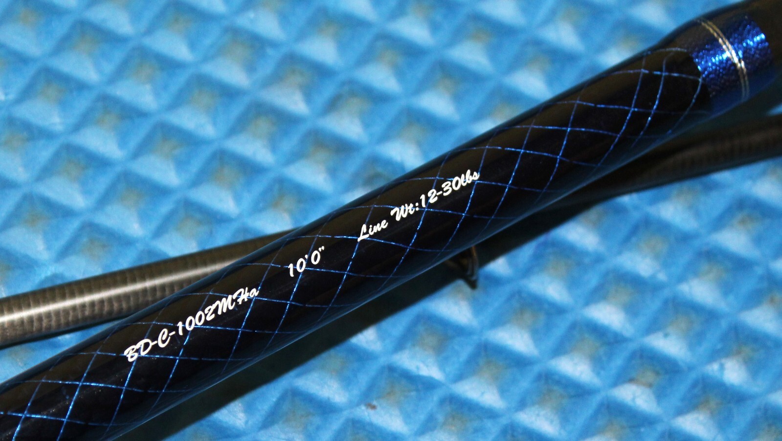 Okuma Blue Diamond A Series Downrigger Trolling Rod 10’0″ Med Heavy BD-C-1002MHa