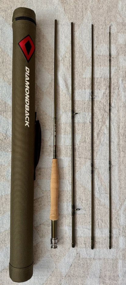 Diamondback Fly Rod. View Fly rod (NEW) 8’6″ 5 wt. 4pc.