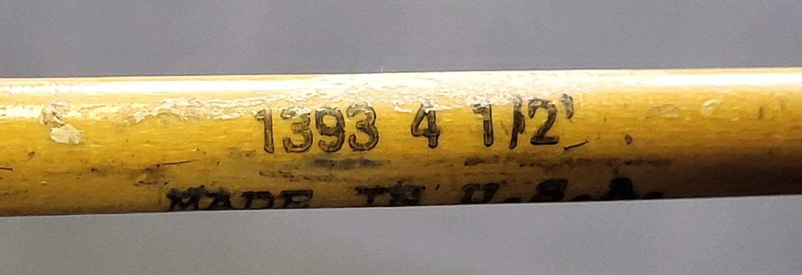 Heddon Musky Bait Casting Rod #1393, 4’6″, 4 Guides, Split Cork Grip, VG+ Cond