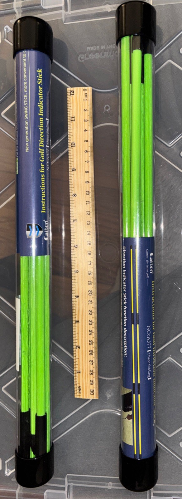 Direction Indicator Rod Alignment Sticks for Golf Training Fire Pull Glass
