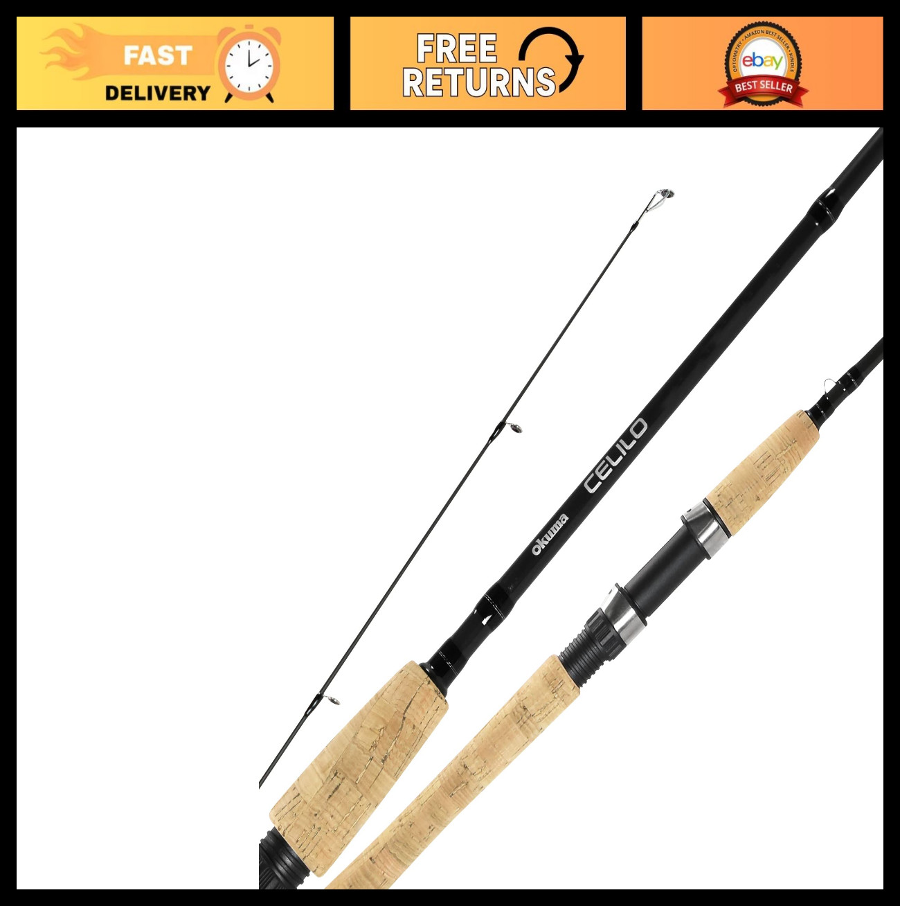 Lightweight Fishing Rod for Trout – Durable, Sensitive, Perfect for Freshwater A