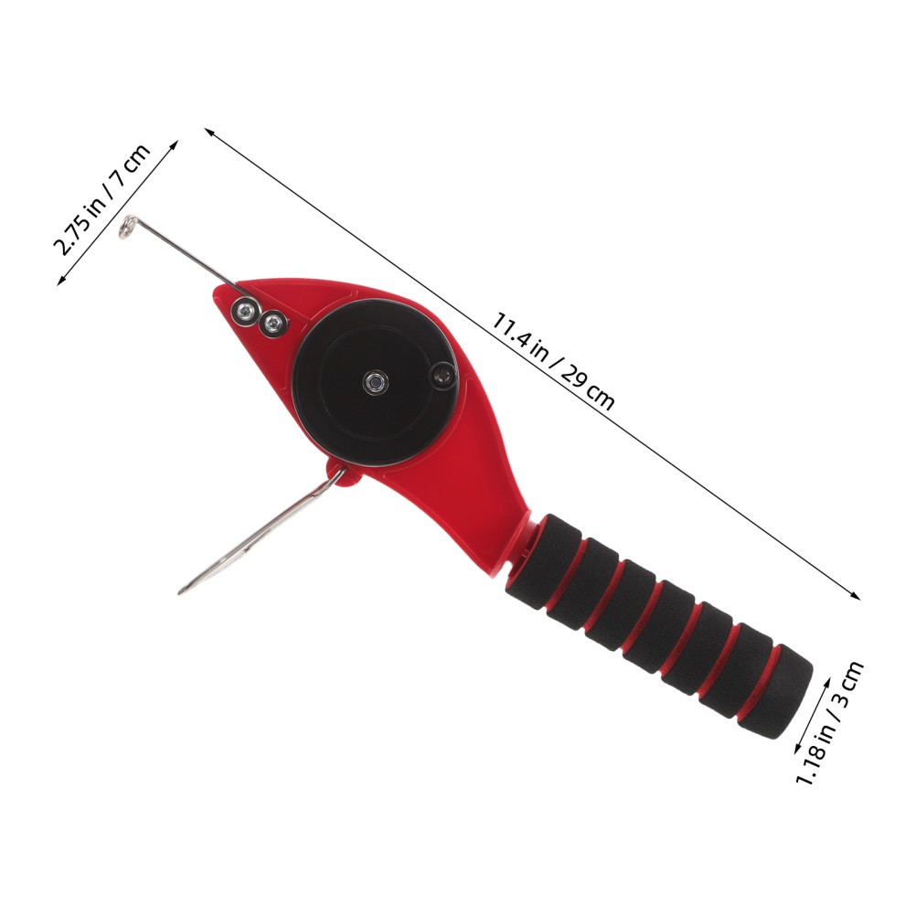 Reusable Mini Ice Fishing Rod Portable Pocket Pole Durable Stainless Steel Reel