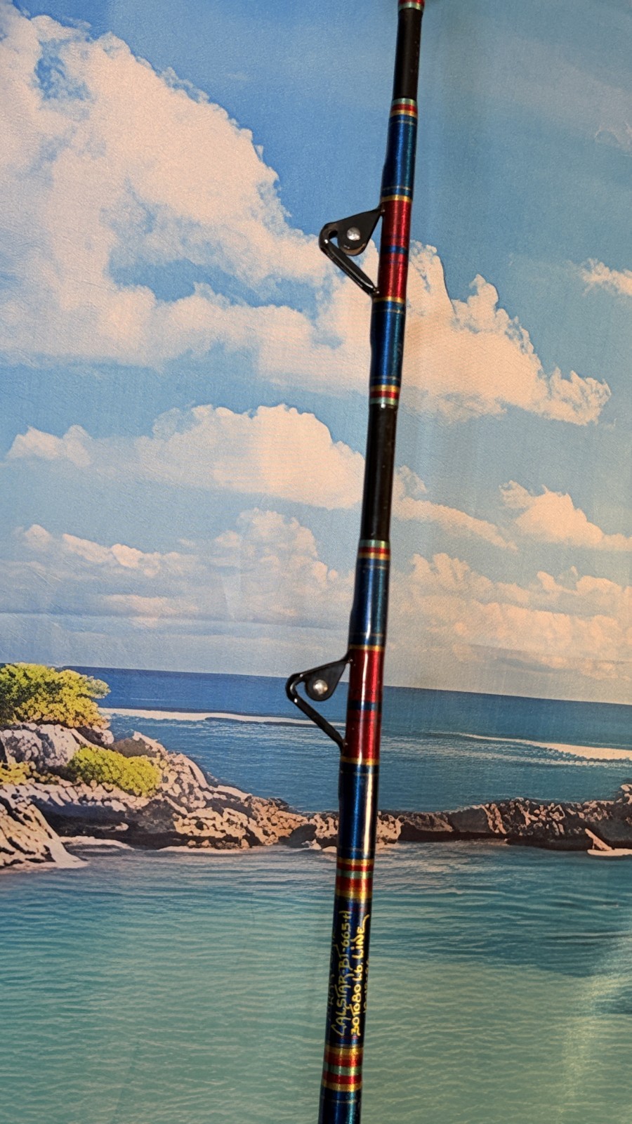 Calstar BT-665-H Custom The Longfin 30-80lb Saltwater Tuna Rod AFTCO 3M