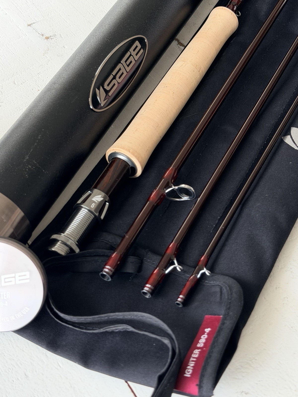 **BEAUTIFUL** 🔥SAGE IGNITER 5wt. 9’ft FlyRod!!! 🔥~ROCKET~