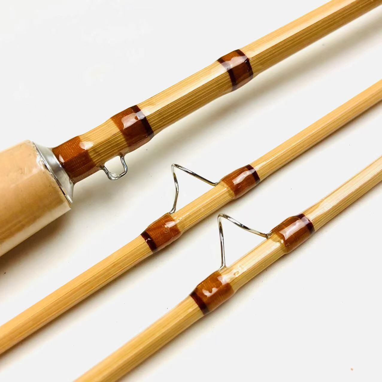 (Boutique) Cattanach 6632 Bamboo Fly Rod 6’6”~3 wt / Famous taper /Handcrafted