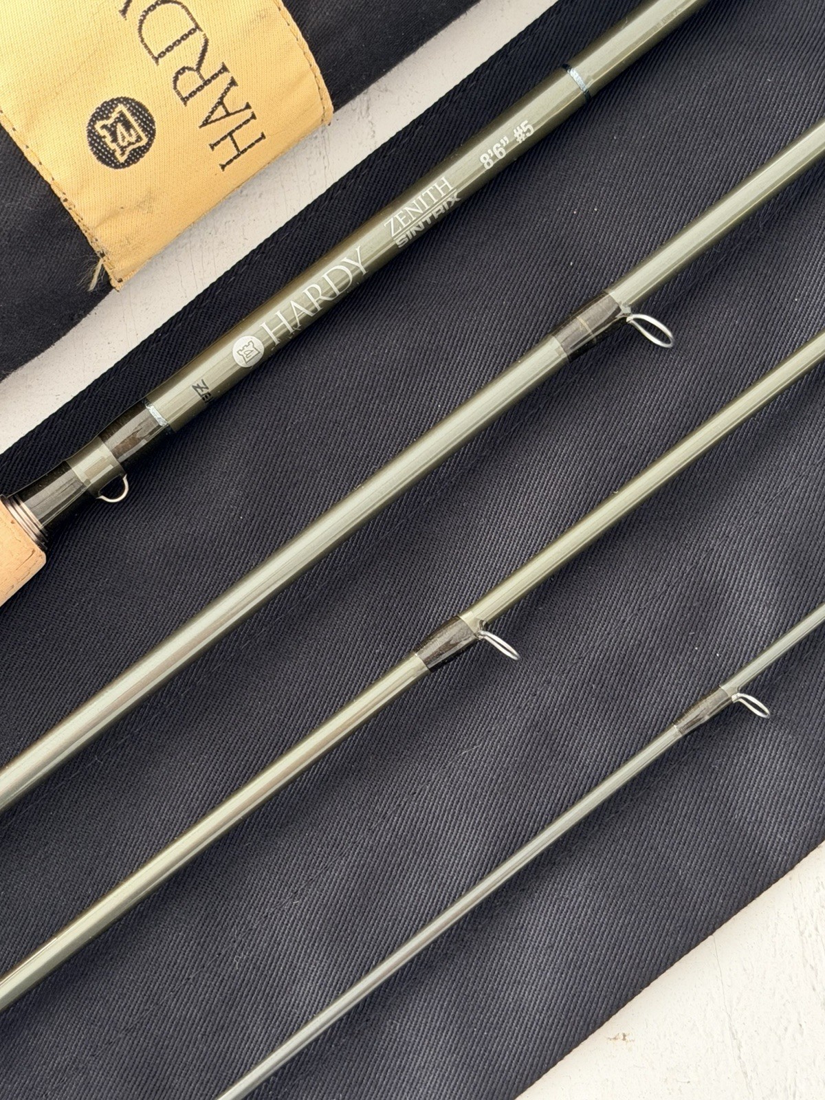 **BEAUTIFUL** 🔥HARDY ZENITH 5wt. 8’6”in~4pc Fly Rod!! 🔥~LEGENDARY~🔥