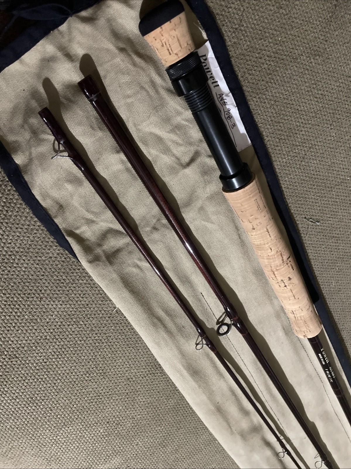 Powell AVS Fly Rod 908-3🔥💎🇺🇸🦄👌9’ 8 Made In USA. 9’ 8 Wt W/tube.