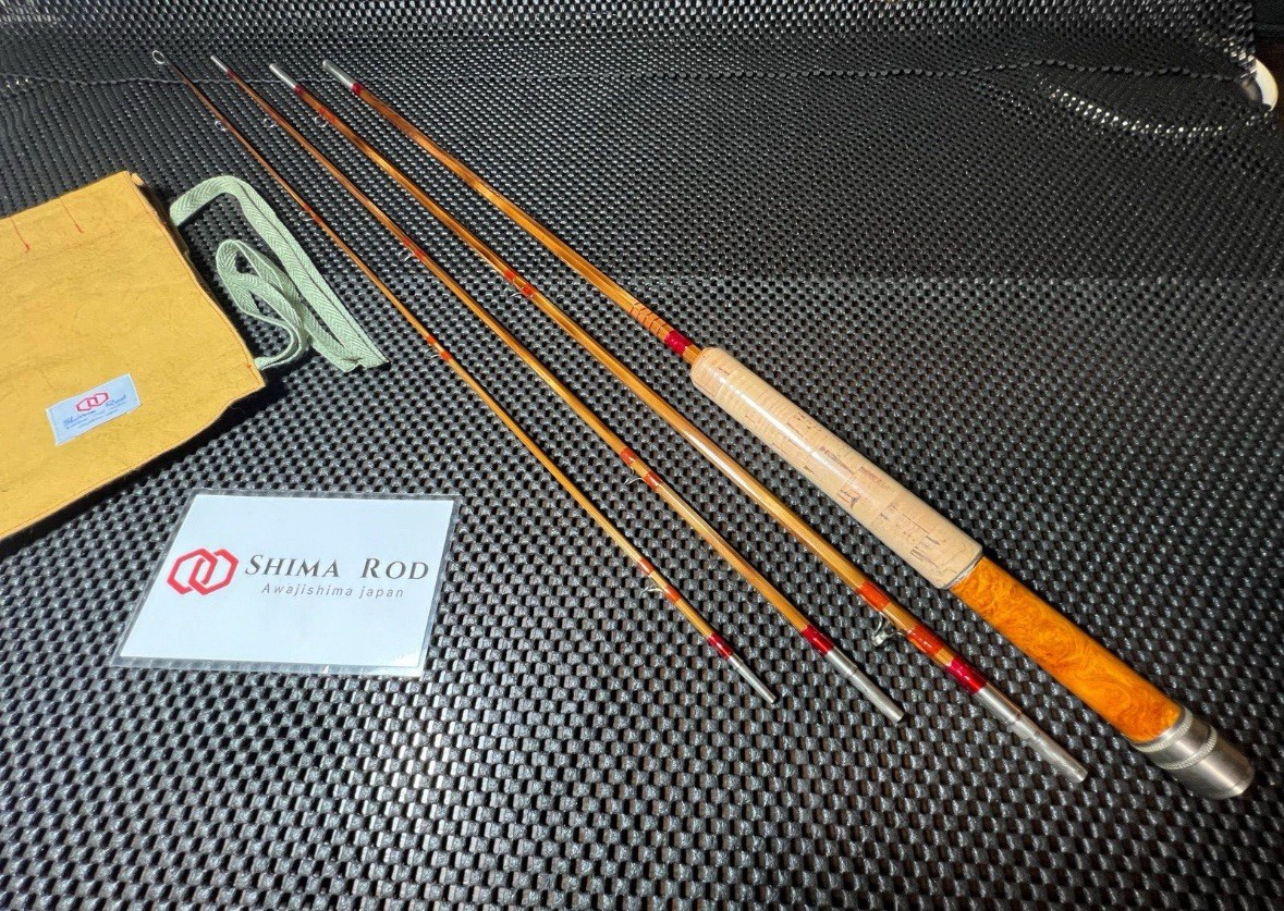 Shima Rod 7’6″ #3 Bamboo Rod Fly Rod free shipping