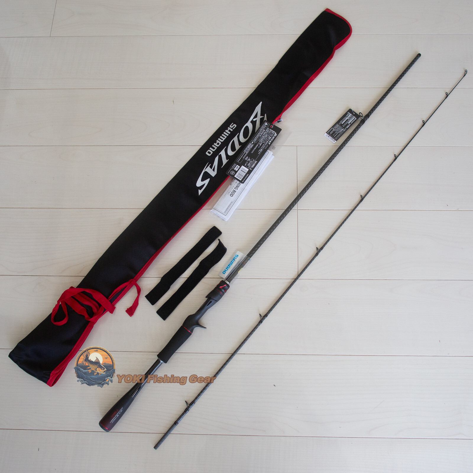 Watch Our Product Video-Shimano 20 Zodias 1610ML/2 Baitcasting Rod for Bass