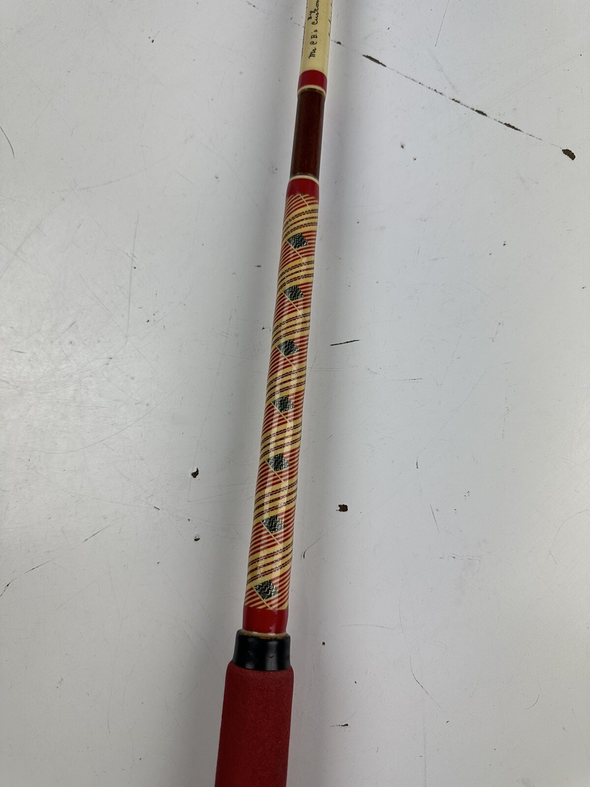 Custom Fishing Pole Built by C.B’s Custom Tackle 6’7” 20#-80# American Flag Inla