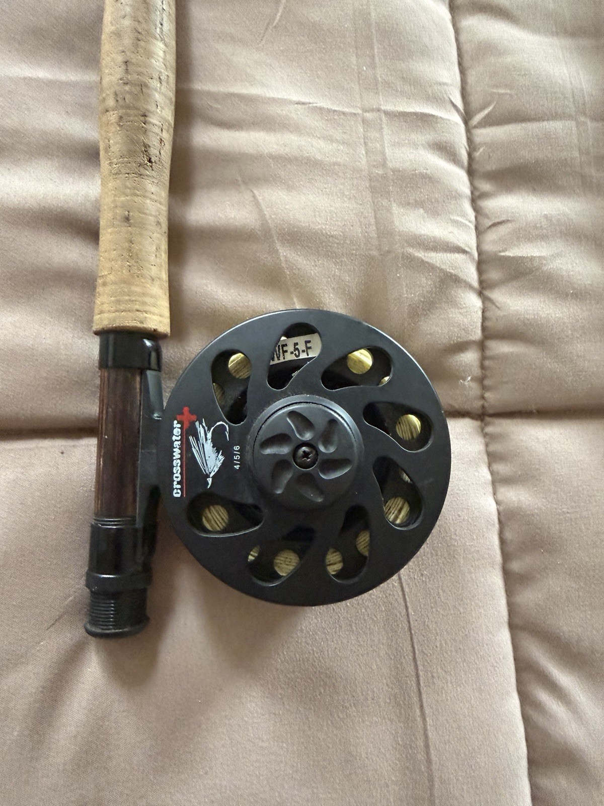 Bill Carnazzo Custom Fly Rod 9’ 5wt 4pc L3 w/ Redington Reel
