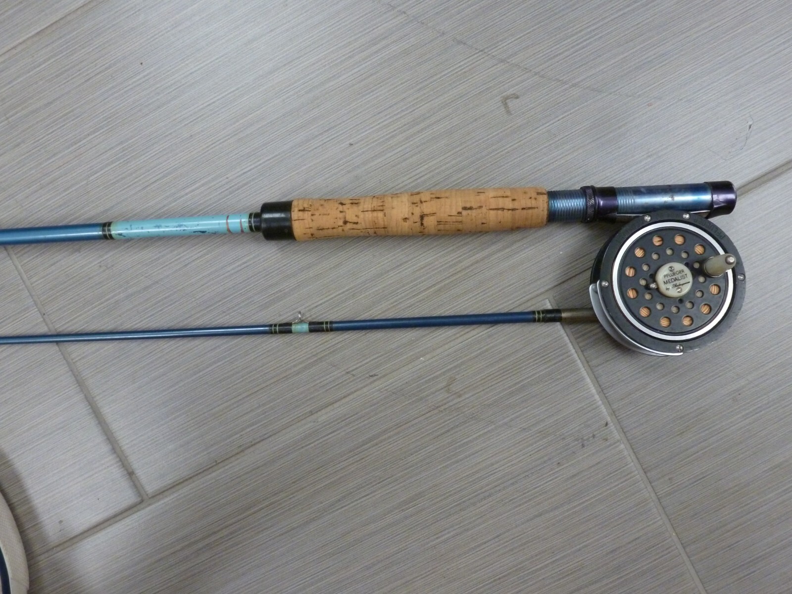 Garcia Fly Rod, 567 , 7’6″ w/ Pflueger Medalist 1494 Reel